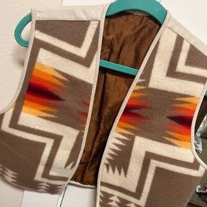 Aztec Pendleton vest